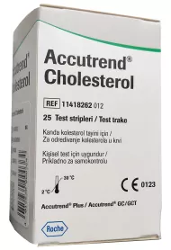 Тест-полоски Accutrend Cholesterol (Аккутренд Холестерин) №25 Тест-полоски Accutrend Cholesterol (Аккутренд Холестерин) №25