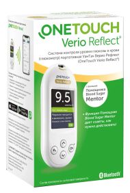 Глюкометр OneTouch Verio Reflect (ВанТач Верио Рефлект) Глюкометр OneTouch Verio Reflect (ВанТач Верио Рефлект)
