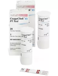 Тест-полоски CoaguChek XS 48 (2x24 штуки) (2 упаковки) (Коагучек Икс Эс) Тест-полоски CoaguChek XS 48 (2x24 штуки) (2 упаковки) (Коагучек Икс Эс)